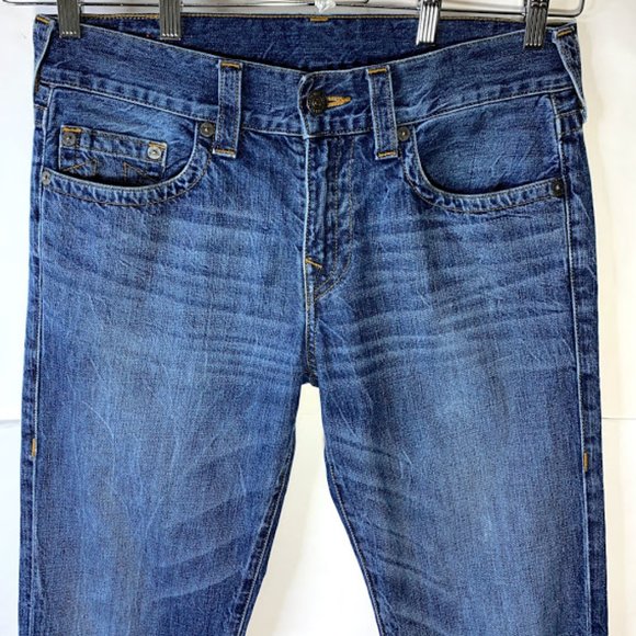 True Religion Geno Relaxed Slim Fit Jeans Denim - Picture 1 of 12